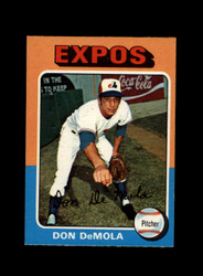 1975 DON DEMOLA O-PEE-CHEE #391 EXPOS *6522