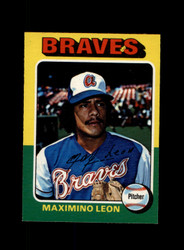 1975 MAXIMINO LEON O-PEE-CHEE #442 BRAVES *R4673