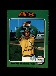 1975 DAVE HAMILTON O-PEE-CHEE #428 A'S *R5009