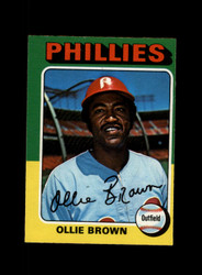 1975 OLLIE BROWN O-PEE-CHEE #596 PHILLIES *R0627