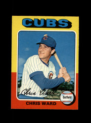 1975 CHRIS WARD O-PEE-CHEE #587 CUBS *R0632