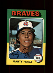 1975 MARTY PEREZ O-PEE-CHEE #499 BRAVES *R0648