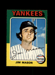 1975 JIM MASON O-PEE-CHEE #136 YANKEES *R0681