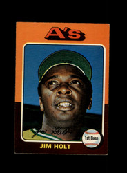 1975 JIM HOLT O-PEE-CHEE #607 A'S *R0730