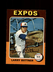 1975 LARRY BIITTNER O-PEE-CHEE #543 EXPOS *R0751