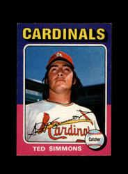 1975 TED SIMMONS O-PEE-CHEE #75 CARDINALS *R0829