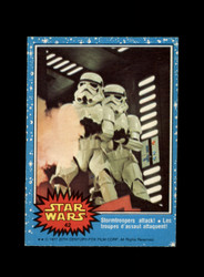 1977 STAR WARS #42 TOPPS UK STORMTROOPERS ATTACK *R0946