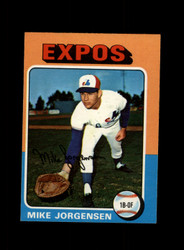 1975 MIKE JORGENSEN O-PEE-CHEE #286 EXPOS *R0967