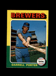 1975 DARRELL PORTER O-PEE-CHEE #52 BREWERS *R0989