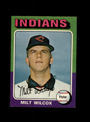 1975 MILT WILCOX O-PEE-CHEE #14 INDIANS *R6035