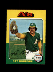 1975 PAT BOURQUE O-PEE-CHEE #502 A'S *R6043