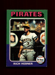 1975 RICH HEBNER O-PEE-CHEE #492 PIRATES *R6059