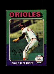 1975 DOYLE ALEXANDER O-PEE-CHEE #491 ORIOLES *R6080