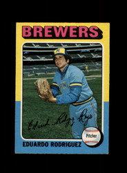 1975 EDUARDO RODRIGUEZ O-PEE-CHEE #582 BREWERS *R6140