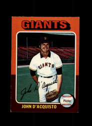 1975 JOHN D'ACQUISTO O-PEE-CHEE #372 GIANTS *R6146