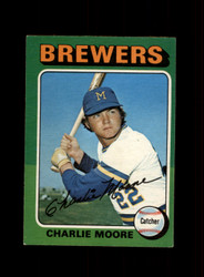 1975 CHARLIE MOORE O-PEE-CHEE #636 BREWERS *R6161