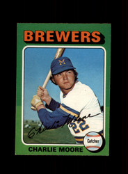 1975 CHARLIE MOORE O-PEE-CHEE #636 BREWERS *R6165