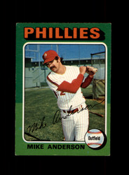 1975 MIKE ANDERSON O-PEE-CHEE #118 PHILLIES *R6183