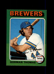 1975 GORMAN THOMAS O-PEE-CHEE #532 BREWERS *R6275