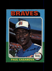1975 PAUL CASANOVA O-PEE-CHEE #633 BRAVES *R6284