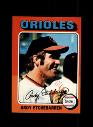 1975 ANDY ETCHEBARREN O-PEE-CHEE #583 ORIOLES *R6385