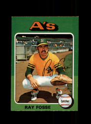 1975 RAY FOSSE O-PEE-CHEE #486 A'S *R6395