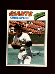 1977 CHRIS SPEIER O-PEE-CHEE #53 GIANTS *R6587