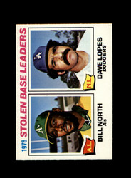 1977 NORTH LOPES O-PEE-CHEE #4 STOLEN BASE LEADERS *4136