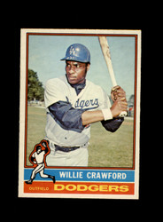 1976 WILLIE CRAWFORD O-PEE-CHEE #76 DODGERS *R8173