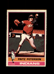 1976 FRITZ PETERSON O-PEE-CHEE #255 INDIANS *R8179