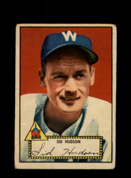 1952 SID HUDSON TOPPS #60 SENATORS *R8302