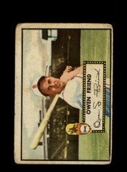 1952 OWEN FRIEND TOPPS #160 BROWNS POOR *R8323