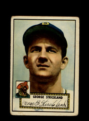 1952 GEORGE STRICKLAND TOPPS #197 PIRATES POOR *R8324