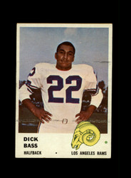 1961 DICK BASS FLEER #101 RAMS *R8370