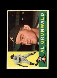 1960 AL GRUNWALD TOPPS #427 ATHLETICS *R8405