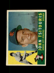 1960 JOHN TSITOURIS TOPPS #497 ATHLETICS *R8428