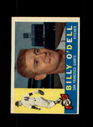 1960 BILLY O'DELL TOPPS #303 GIANTS *R8434