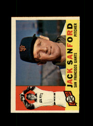 1960 JACK SANFORD TOPPS #165 GIANTS *R8449