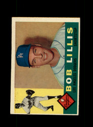 1960 BOB LILLIS TOPPS #354 DODGERS *G0205