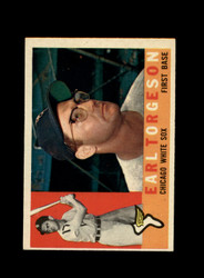 1960 EARL TORGESON TOPPS #299 WHITE SOX *G1035