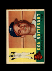 1960 DON NOTTEBART TOPPS #351 BRAVES *G3012