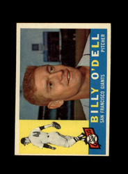 1960 BILLY O'DELL TOPPS #303 GIANTS *G3603