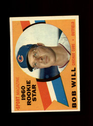 1960 BOB WILL TOPPS #147 CUBS *G3762