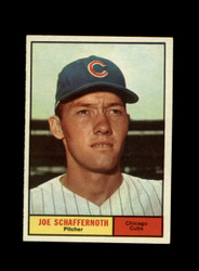 1961 JOE SCHAFFERNOTH TOPPS #58 CUBS *G8509