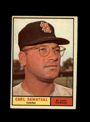 1961 CARL SAWATSKI TOPPS #198 CARDINALS *R0223