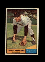 1961 DON BLASINGAME TOPPS #294 GIANTS *R0235