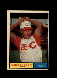 1961 VADA PINSON TOPPS #110 REDS *R0282