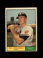 1961 DEL CRANDALL TOPPS #390 BRAVES *R0496