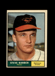 1961 STEVE BARBER TOPPS #125 ORIOLES *R1055