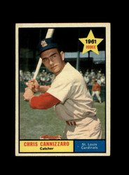 1961 CHRIS CANNIZZARO TOPPS #118 CARDINALS *R1807